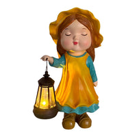 Solar Princess Prince Lantern Outdoor Garden Patio Decoration