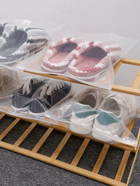 Transparent Shoe Storage Bags for Travel and Moisture Protection, Dustproof Boot Covers