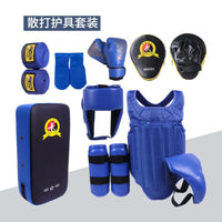 Taekwondo Protective Gear Set for Adults and Kids - Boxing Sanda Training Equipment