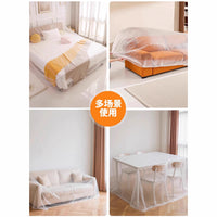 Disposable Elastic Dust Cover for Beds and Sofas, Thickened Furniture Protective Film