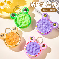 Mini Push Pop Game Console Keychain Fidget Toy