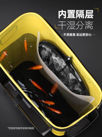 Portable Fishing Bag Live Fish Bucket Thickened Waterproof Multi-functional Fishing Gear Storage Bag
