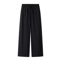ZARZ Women's Linen Blend Elastic Waist Casual Pants