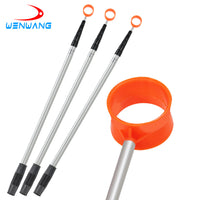 Telescopic Aluminum Golf Ball Retriever for Course Practice and Play