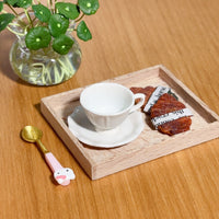 Miniature Dollhouse Coffee Cup Model for Afternoon Tea Play Set
