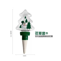 Christmas Tree Ceramic Self-Watering Spikes for Indoor Plants