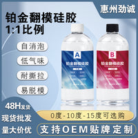Translucent Platinum Cure Silicone Rubber for DIY Molds, Resin, Wax, and Plaster Crafts
