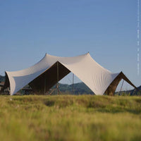 Extra Large Cloud Canopy Tent Sunshade Rainproof Outdoor Camping Multi-person Gathering Tent