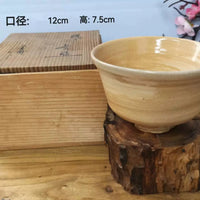 Japanese Matcha Tea Bowl Wabi-Sabi Style Ceramic for Whisking and Serving