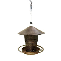 Retractable Metal Bird Feeder for Outdoor Garden Hanging