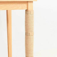 Wooden Vertical Cat Scratching Post with Sisal Rope for Furniture Protection and Play