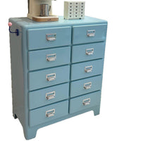 Designer Retro Chest of Drawers for Small Apartments, Multi-functional Storage Cabinet with Drawers