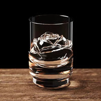 Rose-Shaped Clear Silicone Ice Cube Mold for Whiskey & Cocktails