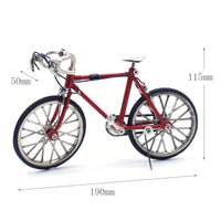 1:10 Dollhouse Miniature Bicycle Model for Simulation Life Scenes