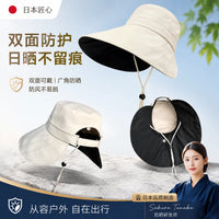 Women's UV Protection Sun Visor Hat with Wide Brim and Open Top for Summer Outdoor Activities