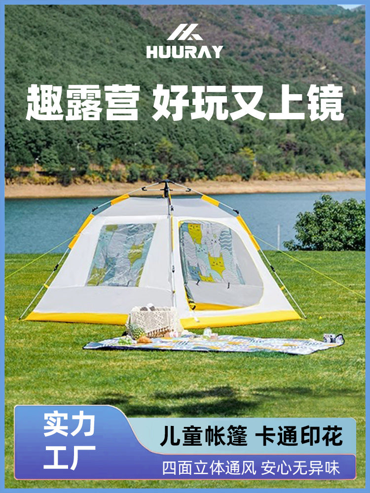 Portable Pop-Up Camping Tent for Outdoor Activities