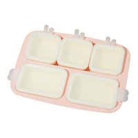 Portable Baby Food Storage Container with Detachable Meal Plate - 2-in-1 Fresh-keeping Freezer Box and Meal Bowl