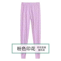 Women's 100% Cotton High-Waist Thermal Underwear for Middle-Aged and Elderly