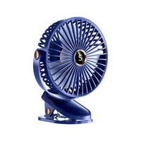 Mini USB Rechargeable Desk Fan with Clip for Dorm and Office