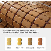 Bamboo Mahjong Bead Cooling Seat Cushion for Office Chair Car Summer Breathable Mat