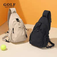 GOLF Unisex Fashion Crossbody Chest Bag for iPad Multi-compartment Outdoor Water-resistant Lightweight Phone Pouch