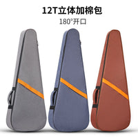 Padded Acoustic Guitar Gig Bag for 36-41 Inch Guitars, Shockproof Double Shoulder Backpack Case
