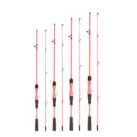 Macaron Pink Lure Fishing Rod M-Power Carbon Fiber for Beginners Freshwater Saltwater Fishing