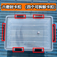 Portable Car Trunk Live Fish Storage Box with Oxygen Tube for Outdoor Fishing and Seafood Transport