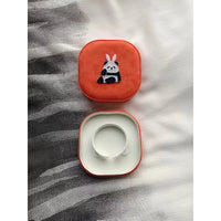 Velvet Bracelet Jewelry Box with Cute Designs, Gift for Birthdays and Weddings