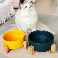 Ceramic Pet Bowl for Cats and Dogs - Food and Water Dish