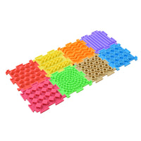Kids Sensory Integration Silicone Acupressure Mat for Balance Training and Exercise