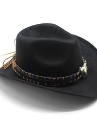 Unisex Western Cowboy Jazz Sun Hat