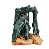 Reptile Hideaway Cave Decoration for Terrariums - Simulated Tree Root & Vine Design for Lizards, Frogs, Geckos, Snakes