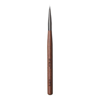 Nail Art Sandalwood Handle Detail Brush for Petal Painting and Outline Drawing