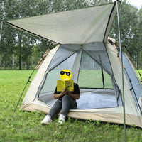 Portable Pop-Up Family Camping Tent for Outdoor Activities and Group Events