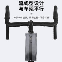 Bicycle Frame Bag with Quick Release Tail Bag for Mountain Bikes, Cycling Tools, and Pump Storage