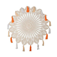 Bohemian Tassel Woven Tablecloth Wall Hanging Decor