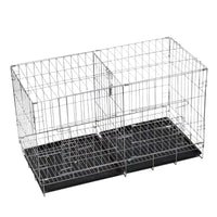 Large Pigeon Breeding Cage with Tray and Feeder for Pet Birds and Parrots