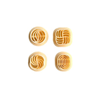 Polymer Clay Weave Texture Molds for DIY Jewelry Making and Embossing