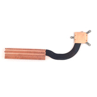 Ultra-Thin Copper Heat Sink for Laptops with Flattened Heat Pipes