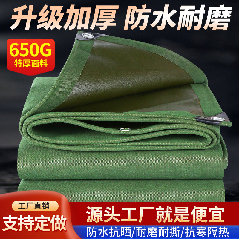 Heavy-Duty Waterproof Outdoor Tarp for Sun Protection and Rain Cover