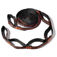 Outdoor Hammock Tree Straps with 5 Loops, Reinforced Polyester Suspension System