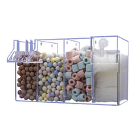 Aquarium Waterfall Drip Filter Box for Turtle Fish Tank, 3-in-1 Circulation Oxygenation Filter
