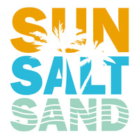 Summer Beach Letter Wall Decal for Vacation Decor