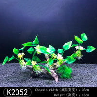 Aquarium Plastic Plant Decoration for Fish Tank Landscaping