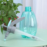 1.5L Hand Press Transparent Plastic Spray Bottle for Garden, Home, and Plant Misting