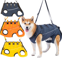 Pet Dog Lift Harness for Elderly, Injured, or Disabled Dogs - Front and Rear Leg Support for Rehabilitation and Walking