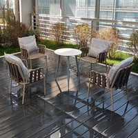 Outdoor Rattan Wicker Dining Set Patio Garden Balcony Furniture