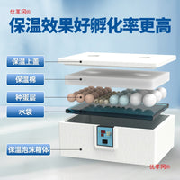 Automatic Smart Egg Incubator for Home Use - Duck, Goose, Pigeon, Quail