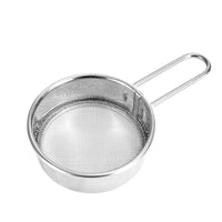 304 Stainless Steel Mini Powder Sifter 40 Mesh Filter Cocoa Powder Dispenser Baking Flour Sieve